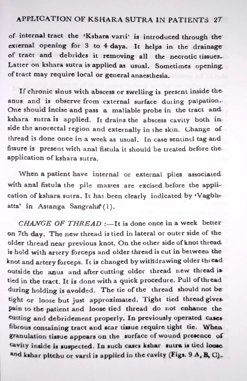Anal Fistula and Kshar Sutra Treatment